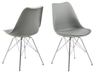 Комплект из 4-х стульев Eris, серый цена и информация | Стулья для кухни и столовой | 220.lv