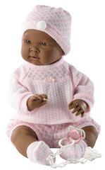 Кукла младенец чернокожая девочка Nahia Llorens 45026, 45 см  цена и информация | Игрушки для девочек | 220.lv
