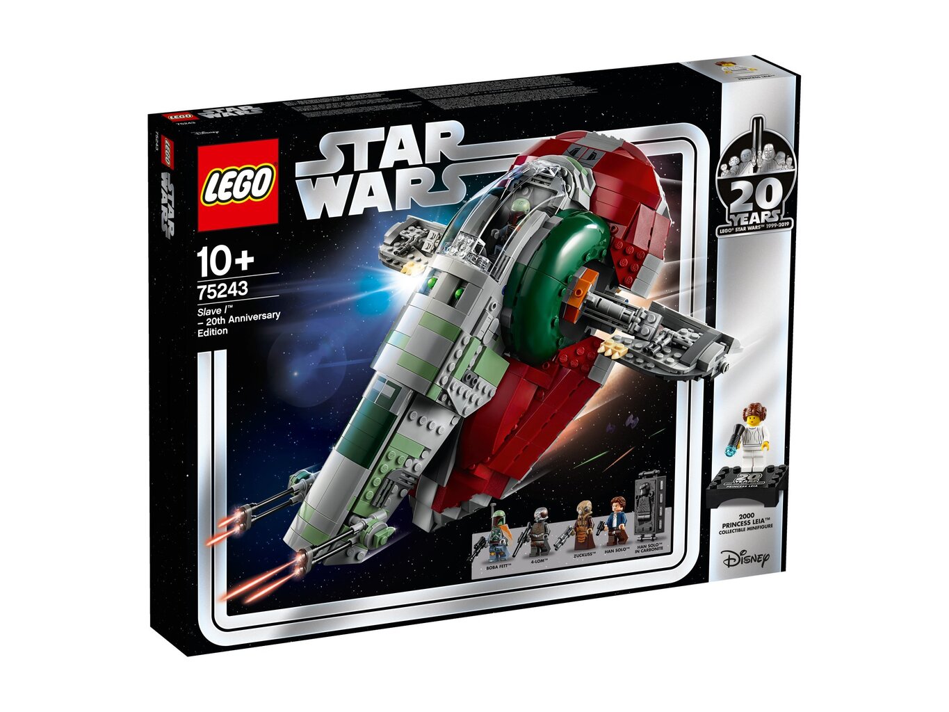 75243 LEGO® Star Wars Slave l – 20 - ый юбилейный выпуск цена | 220.lv