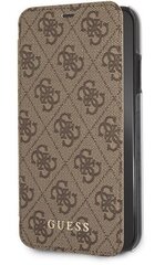 Guess Charms Book Case 4G brown for Iphone XR (GUFLBKI61GF4GBR) cena un informācija | Telefonu vāciņi, maciņi | 220.lv