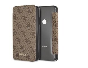 Guess Charms Book Case 4G brown for Iphone XR (GUFLBKI61GF4GBR) цена и информация | Чехлы для телефонов | 220.lv