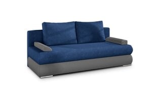 Dīvāns Milo, zils/pelēks cena un informācija | Dīvāni | 220.lv