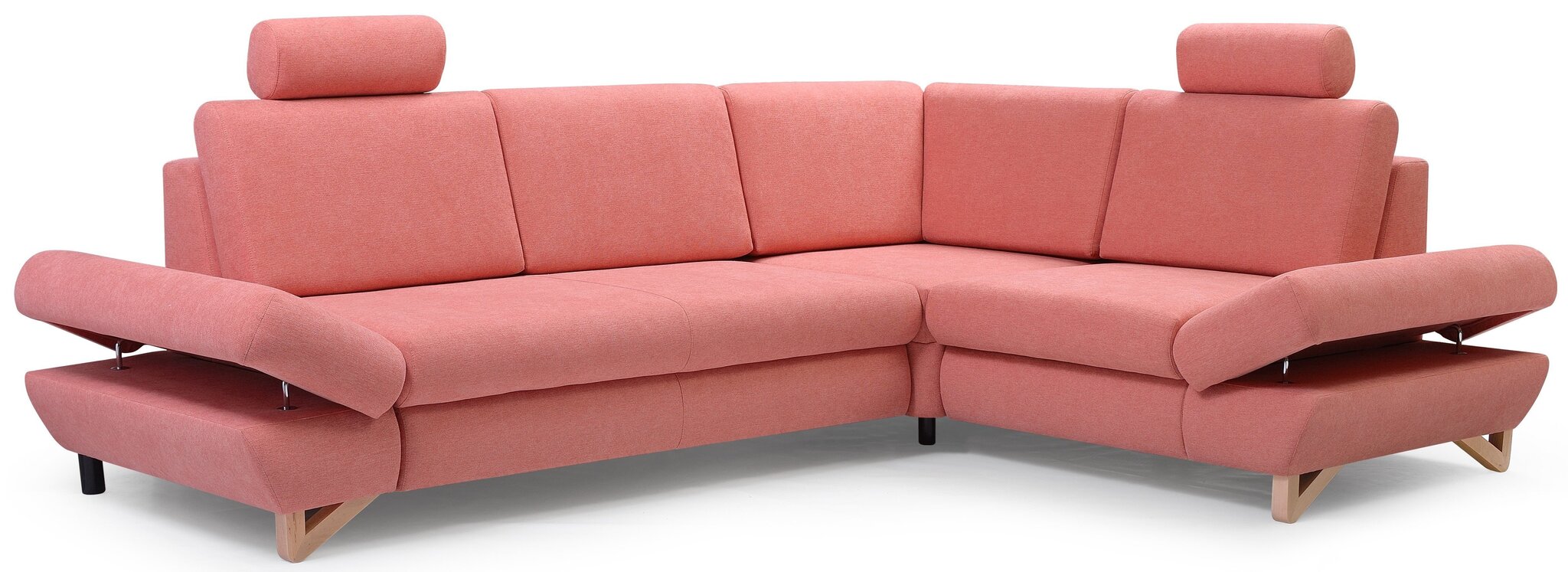 Stūra dīvāns Avesta ||, rozā cena un informācija | Stūra dīvāni | 220.lv