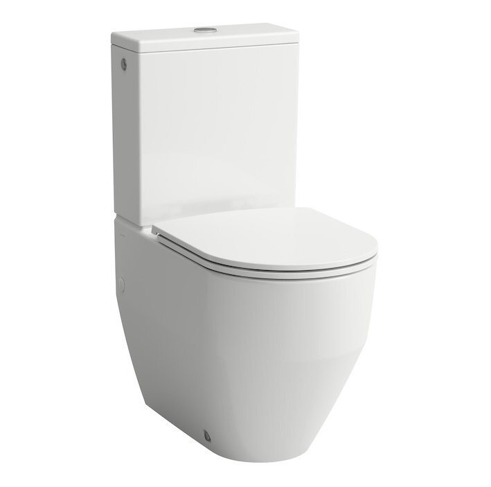 Laufen Pro New grīdas tualetes pods ar Slim SC vāku cena un informācija | Tualetes podi | 220.lv