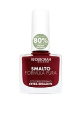 Nagu laka Deborah Milano Formula Pura 8,5 ml, 14 Dark Red цена и информация | Лаки для ногтей, укрепители | 220.lv