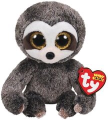 Плюшевая игрушка TY Beanie Boos DANGLER - серый ленивец, 15 см, 36215 цена и информация | Мягкие игрушки | 220.lv