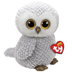 Мягкая игрушка TY Beanie Boos Owlette, серый, 40 см, 36840 цена и информация | Мягкие игрушки | 220.lv