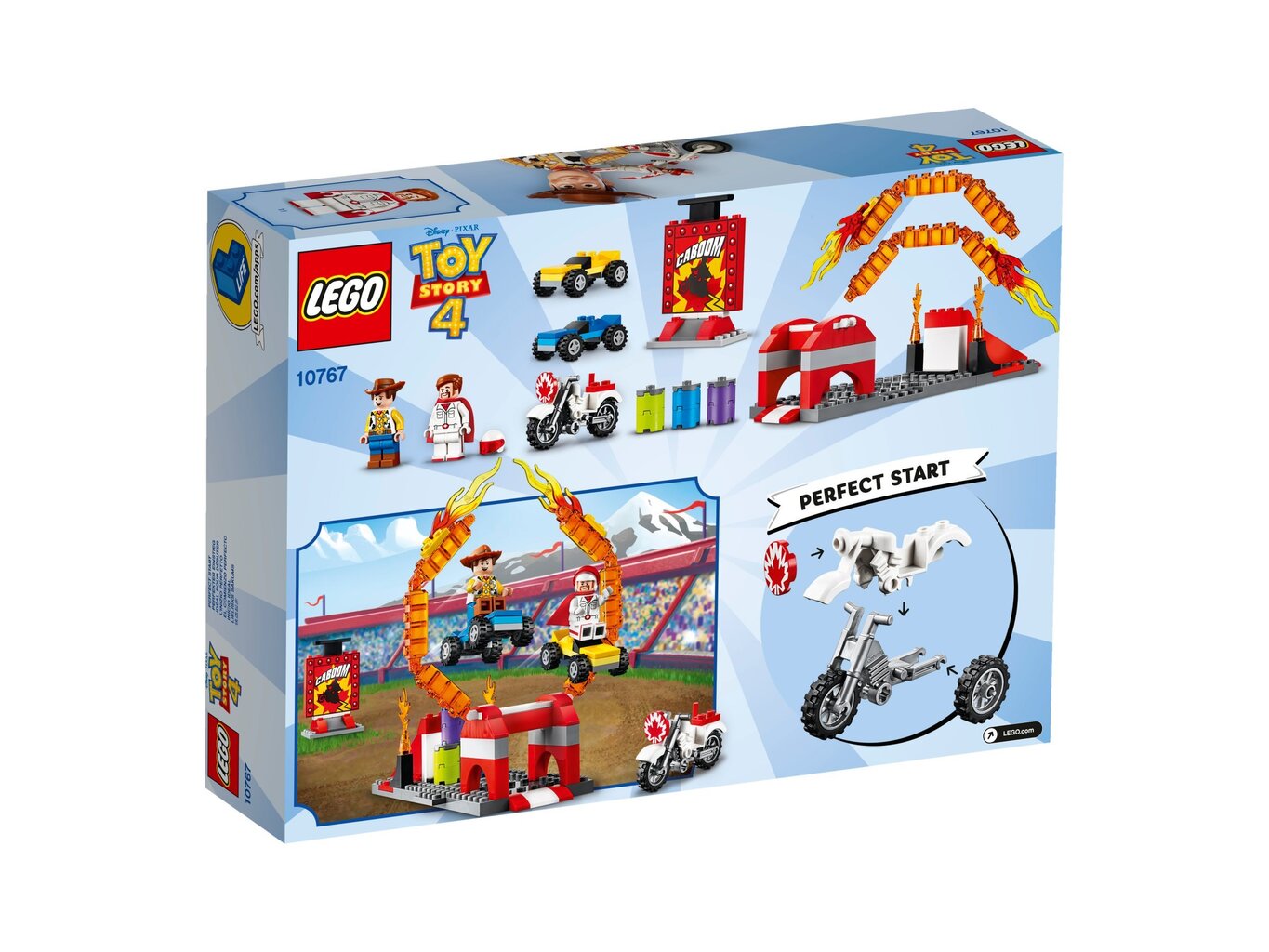 10767 LEGO® | Disney Kaskadieru triku veicēji цена и информация | Konstruktori | 220.lv