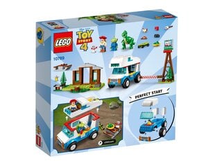 10769 LEGO® Disney Pixar Toy Story 4 История игрушек 4 Каникулы в домике цена и информация | Kонструкторы | 220.lv