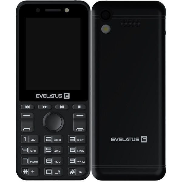Evelatus Tron, Dual SIM, Black cena un informācija | Mobilie telefoni | 220.lv