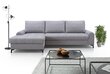 Mīksts stūra dīvāns Akira, pelēks cena un informācija | Stūra dīvāni | 220.lv