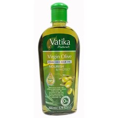 Eļļa matiem DABUR ar tīru olīveļļu, 200 ml цена и информация | Распылите крем-спрей на волосы на расстоянии 20-25 см, расчешите их расческой. | 220.lv