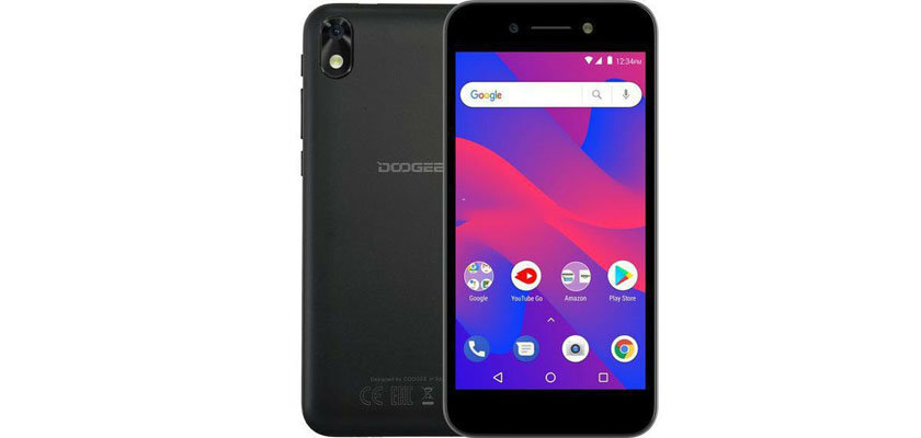 Doogee X11, 1/8 GB Dual SIM Black цена и информация | Mobilie telefoni | 220.lv