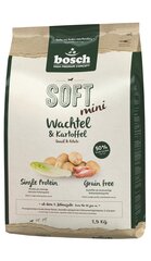 Bosch Pet Food Plus SOFT MINI Перепелиные & Potato 2,5 кг цена и информация | Сухой корм для собак | 220.lv