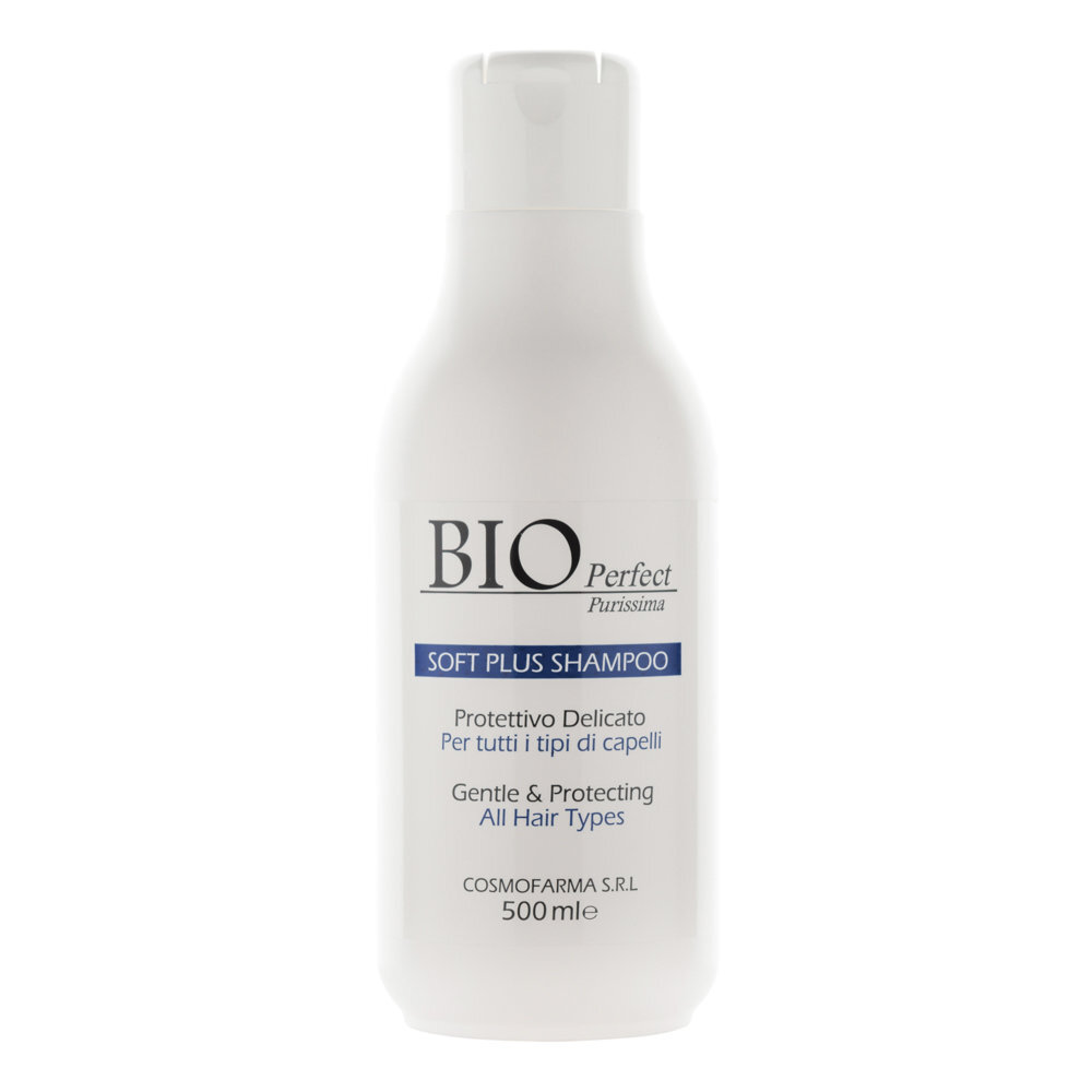 Dabas aizsardzība; Maigs šampūns Cosmofarma Bio Perfect 500 ml cena un informācija | Šampūni | 220.lv