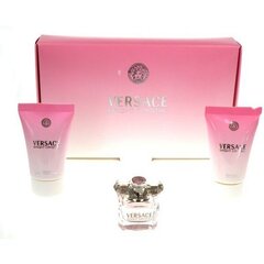 Komplekts Versace Bright Crystal sievietēm: tualetes ūdens EDT, 5 ml + ķermeņa losjons, 25 ml + dušas želeja, 25 ml cena un informācija | Sieviešu smaržas | 220.lv