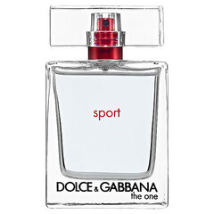 Dolce & Gabbana The One Sport EDT для мужчин 50 мл цена и информация | Мужские духи | 220.lv