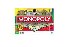 Настольная игра Monopoly Lietuva цена и информация | Настольная игра | 220.lv