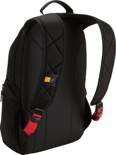 Case Logic DLBP116K Notebook Sporty Backpack/ For 16&quot;/ Polyester/ Black/ For (29.5 x 4.0 x 39.0cm) цена и информация | Somas portatīvajiem datoriem | 220.lv