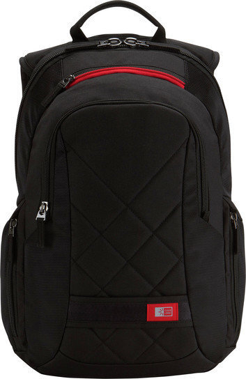 Case Logic DLBP116K Notebook Sporty Backpack/ For 16&quot;/ Polyester/ Black/ For (29.5 x 4.0 x 39.0cm) cena un informācija | Somas portatīvajiem datoriem | 220.lv