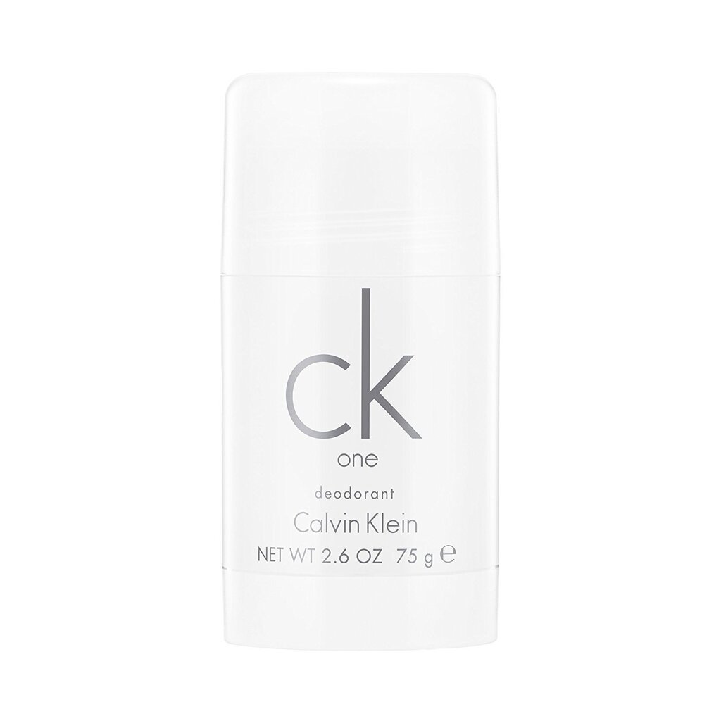 Sausais dezodorants Calvin Klein CK One unisex 75 ml цена и информация | Parfimēta sieviešu kosmētika | 220.lv
