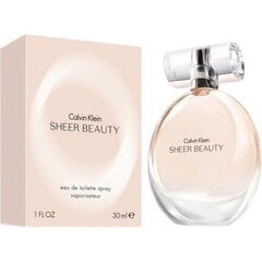 Calvin Klein Sheer Beauty EDT sievietēm 50 ml cena un informācija | Sieviešu smaržas | 220.lv
