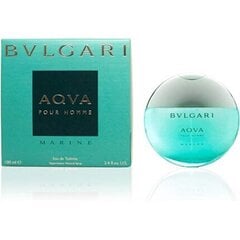 Tualetes ūdens Bvlgari Aqva Pour Homme Marine - Eau de Toilette Spray 50 ml cena un informācija | Bvlgari Smaržas, kosmētika | 220.lv