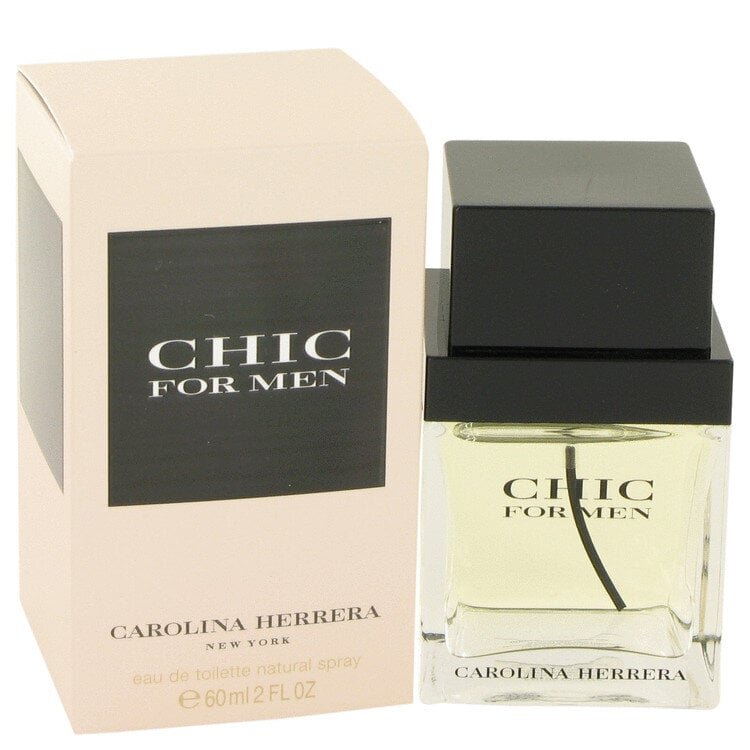 Carolina Herrera Chic for Men EDT vīriešiem 60 ml. цена и информация | Vīriešu smaržas | 220.lv