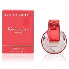 Женская парфюмерия Omnia Coral Bvlgari EDT: Емкость - 40 ml цена и информация | Женские духи Lovely Me, 50 мл | 220.lv