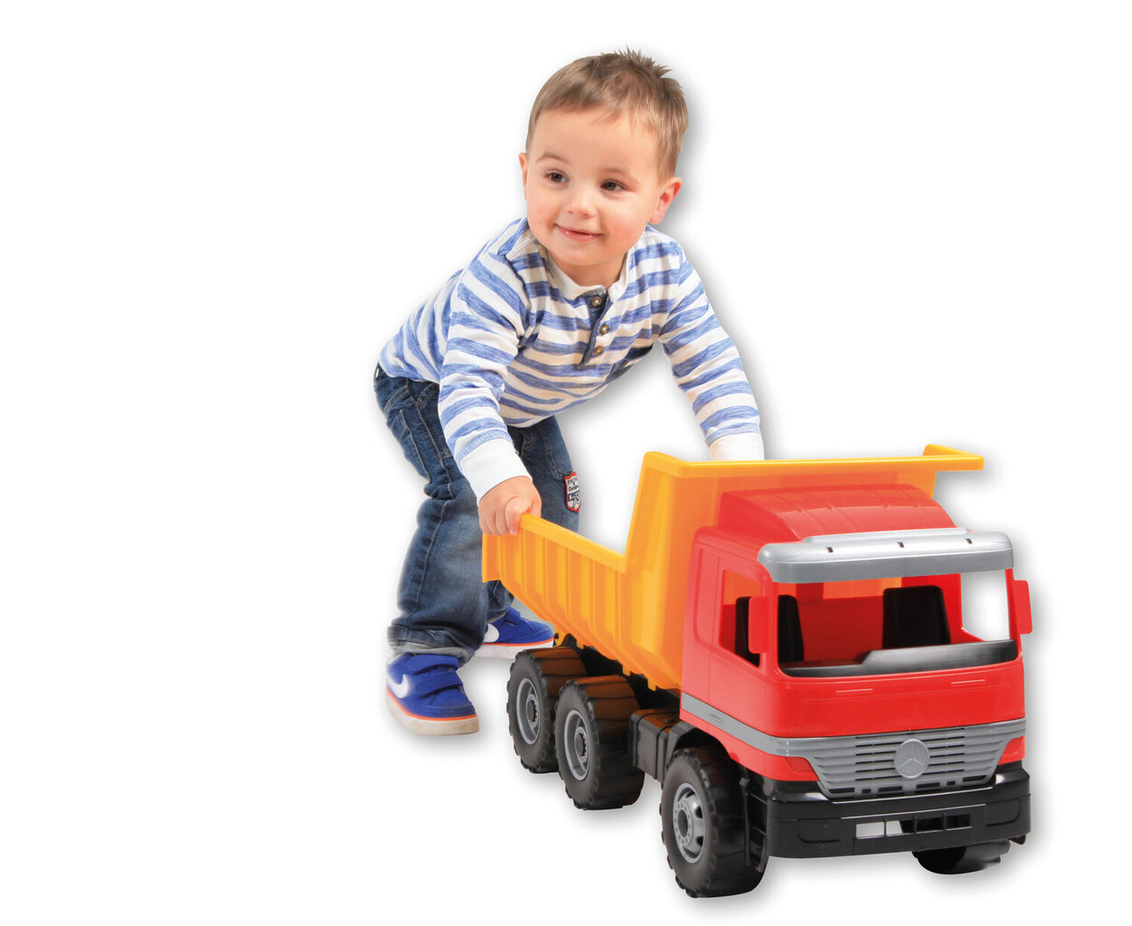 Pašizgāzējs LENA Mercedes Actros, 62 cm cena un informācija | Rotaļlietas zēniem | 220.lv