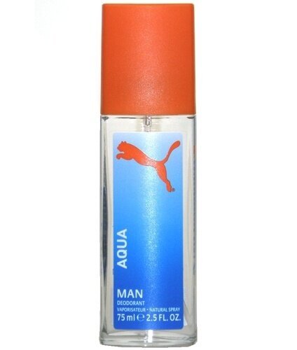 Dezodorants Puma Aqua Man 75 ml цена и информация | Parfimēta vīriešu kosmētika | 220.lv