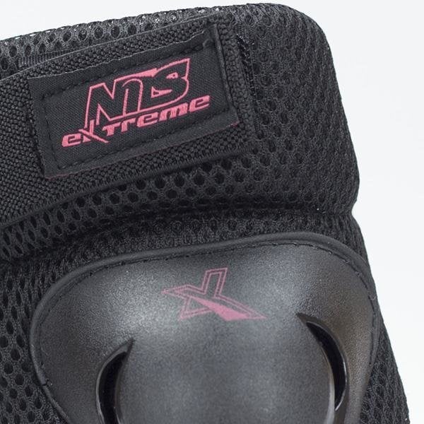 Aizsargu komplekts Nils Extreme H706, melns/rozā cena un informācija | Aizsargi | 220.lv