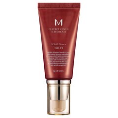 BB sejas krēms MISSHA M Perfect Cover SPF 42/PA+++ 50 ml cena un informācija | Sejas krēmi | 220.lv