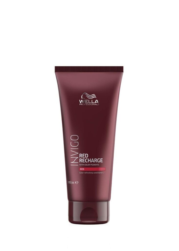 Kondicionieris sarkaniem matiem Wella Professionals Invigo Color Recharge 200 ml, Red цена и информация | Matu kondicionieri, balzāmi | 220.lv