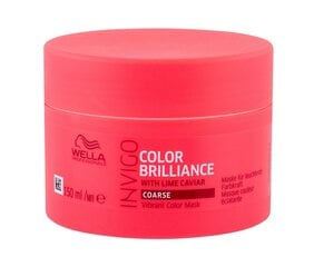 Aizsargājoša matu maska krāsotiem matiem Wella Invigo Brilliance Coarse 150 ml цена и информация | Средства для укрепления волос | 220.lv