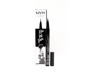 NYX Epic Ink Liner лайнер для глаз 1 ml, 01 Black цена и информация | Тушь, средства для роста ресниц, тени для век, карандаши для глаз | 220.lv