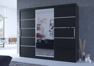 Шкаф Salto, черный цена и информация | Для шкафа | 220.lv