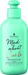 Matu krēms sprogainiem matiem Schwarzkopf Professional Mad About Curls Twister Definition 200 ml цена и информация | Средства для укладки волос | 220.lv