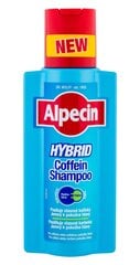 Hibrīda šampūns ar kofeīnu pret matu izkrišanu Alpecin Hybrid Coffein vīriešiem 250 ml цена и информация | Шампуни | 220.lv