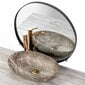 Izlietne REA Roxy, 49 cm, natural stone цена и информация | Izlietnes | 220.lv