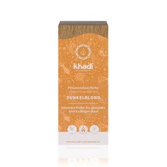 Augu matu krāsa pelēkiem vai gaišiem matiem Khadi Dark Blond 100g цена и информация | Краска для волос | 220.lv