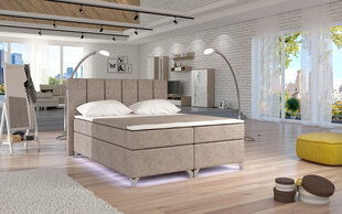Кровать NORE Basilio, 160x200 см, светло-коричневый цена и информация | Кровати | 220.lv