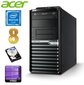 Acer Veriton M4620G MT G645 8GB 500GB DVD WIN10Pro cena un informācija | Stacionārie datori | 220.lv
