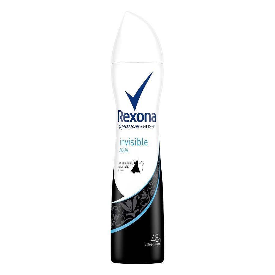 Izsmidzināmais dezodorants - antiperspirants Rexona Motion Sense Invisible Aqua sievietēm 250 ml цена и информация | Dezodoranti | 220.lv
