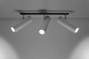 Sollux светильник Direzione 3, black цена и информация | Потолочные светильники | 220.lv