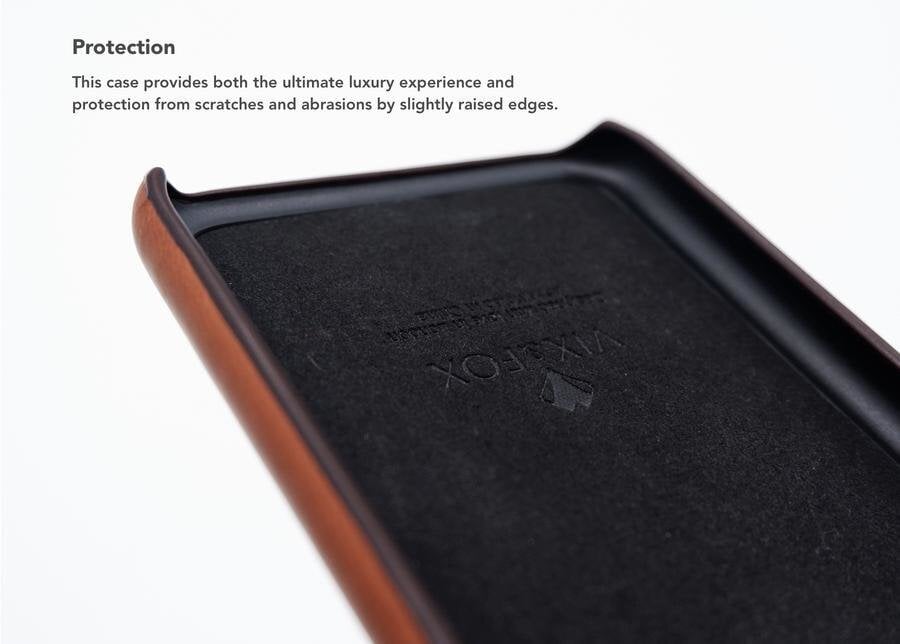 VixFox kartes slota aizmugures apvalks priek Samsung S9 karameu brns cena un informācija | Telefonu vāciņi, maciņi | 220.lv