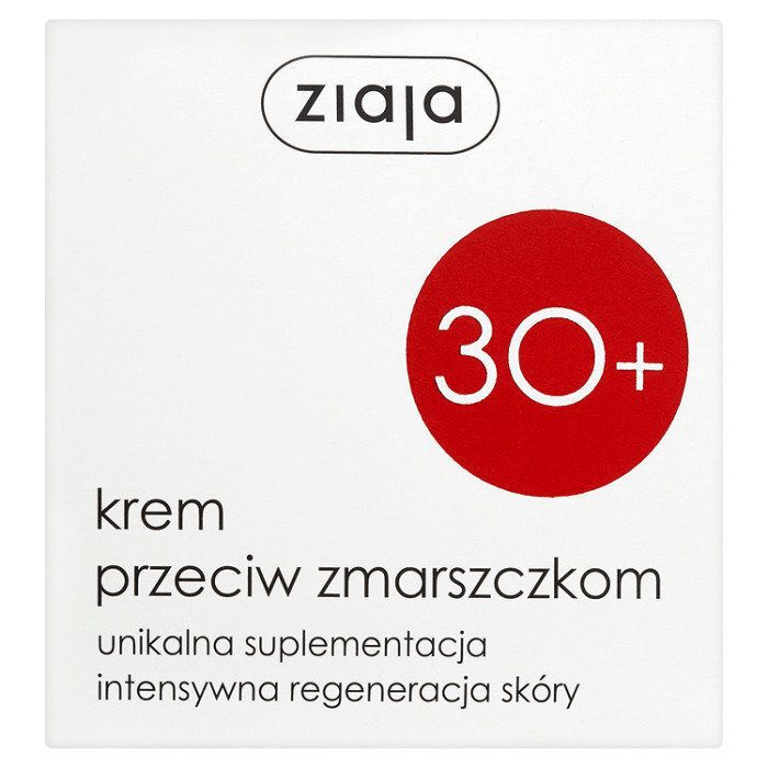 Reģenerējošs sejas krēms pret grumbām Ziaja 30+ 50 ml cena un informācija | Sejas krēmi | 220.lv