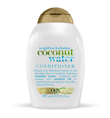 Mitrinošs matu kondicionieris Organix Coconut Water 385 ml cena un informācija | Organix Smaržas, kosmētika | 220.lv
