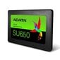 ADATA 480GB 2,5" SATA SSD Ultimate SU650 цена и информация | Iekšējie cietie diski (HDD, SSD, Hybrid) | 220.lv