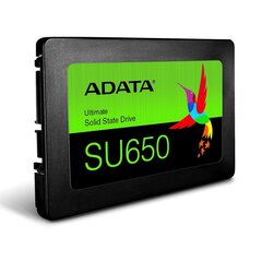 ADATA 480GB 2,5" SATA SSD Ultimate SU650 cena un informācija | Iekšējie cietie diski (HDD, SSD, Hybrid) | 220.lv
